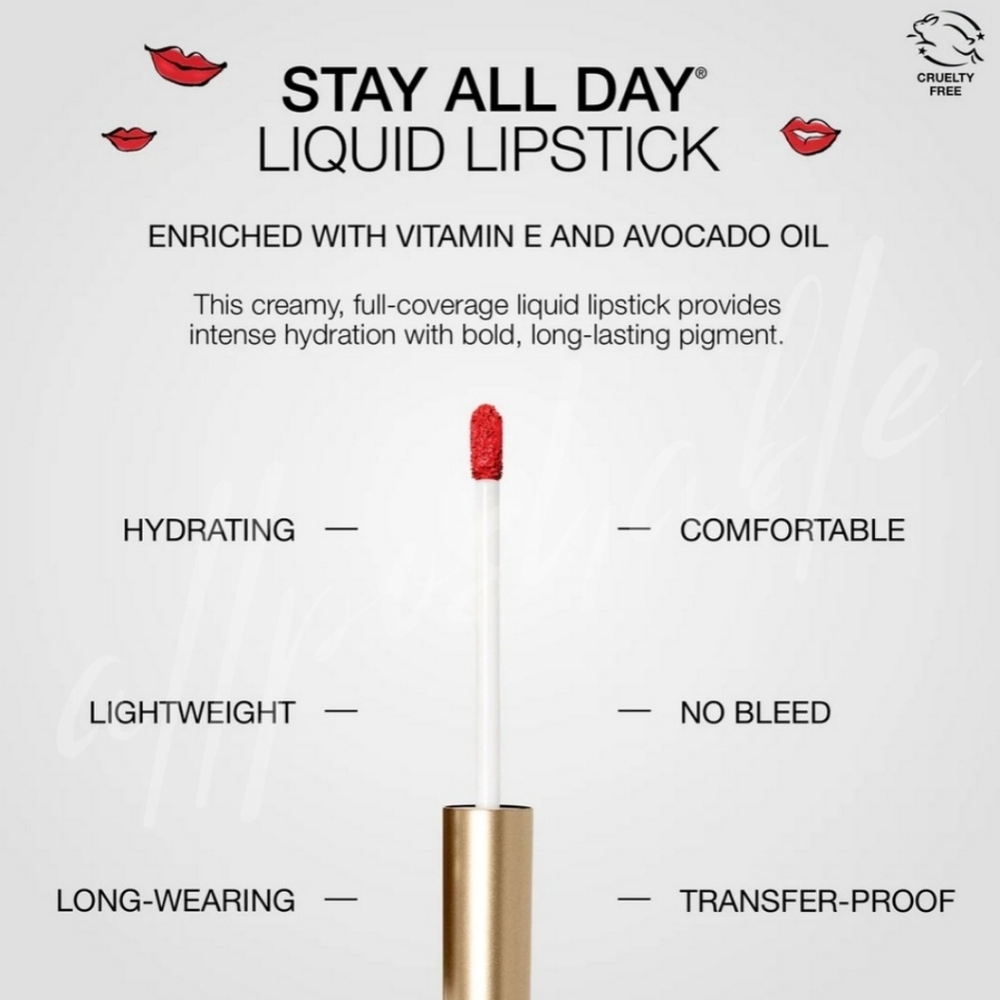 ⭐️2/$30⭐️ Stila Stay All Day Liquid Lipstick - Beso - Picture 2 of 5